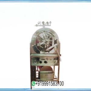 HORIZONTAL AUTOCLAVE HIGH PRESSURE CYLINDRICAL DELUXE