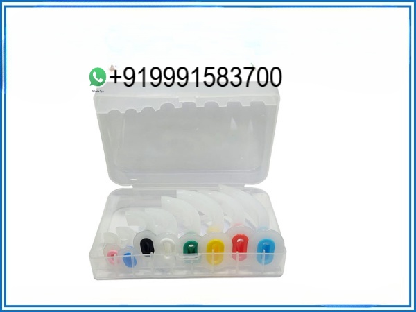 OROPHARYNGEAL GUEDEL AIRWAYS SET OF 8