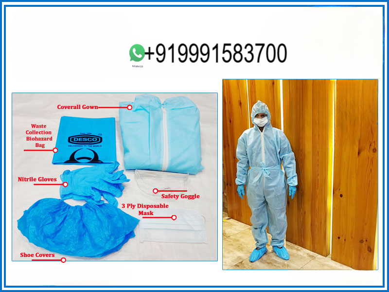 PPE KIT DISPOSABLE 65 GSM