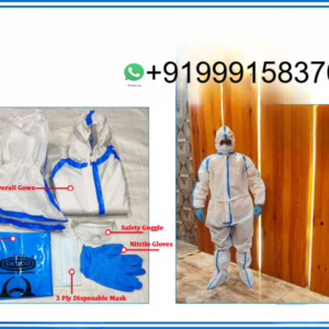 PPE KIT REUSABLE LAMINATED 90 GSM SITRA APPROVED FABRIC WITH TAPE