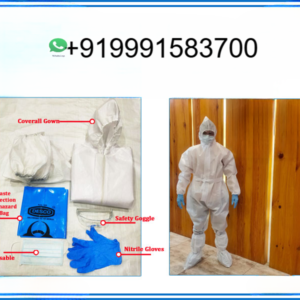 PPE KIT REUSABLE LAMINATED 90 GSM SITRA APPROVED FABRIC W/O TAPE