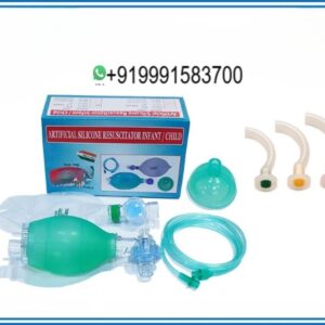SILICONE RESUSCITATOR INFANT WITH AIRWAYS