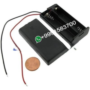 School Science Lab 2xAA Battery Holder with Cover