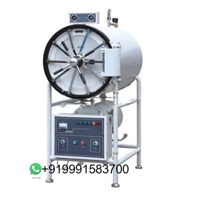 School Science Lab Horizontal Cylindrical Pressure Autoclave