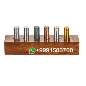 School Science Lab Metal Cylinders Set of 6