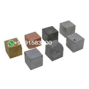 School Science Lab Metal Density Cubes Set of 7