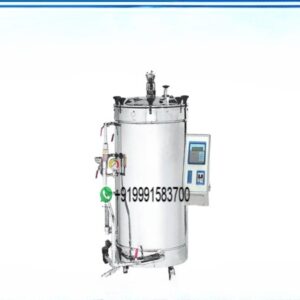 VERTICAL AUTOCLAVE DOUBLE WALL FULLY AUTOMATIC WITH VACUUM