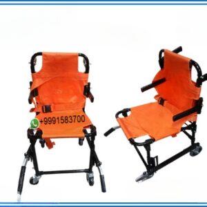 WHEELCHAIR STAIR CHAIR BLACK ORANGE