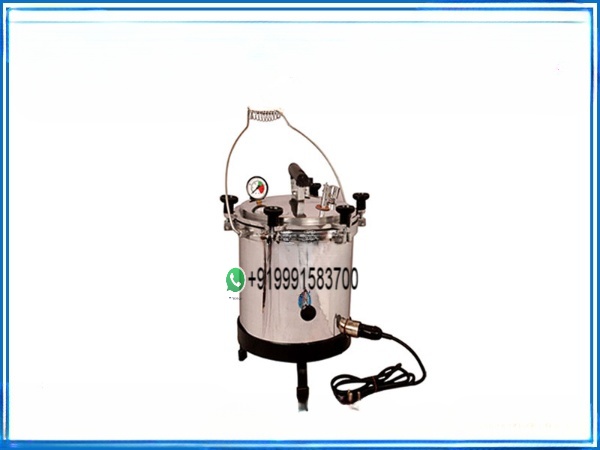 AUTOCLAVE WING NUT ALUMINIUM ELECTRIC