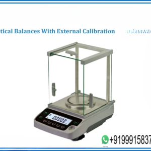 ANALYTICAL BALANCES WITH EXTERNAL CALIBRATION