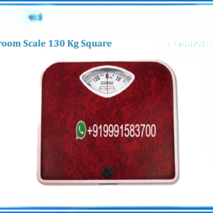 BATHROOM SCALE 130 KG SQUARE