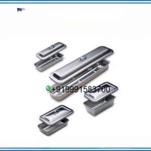 CATHETER TRAY WITH COVER S/S 202 GRADE