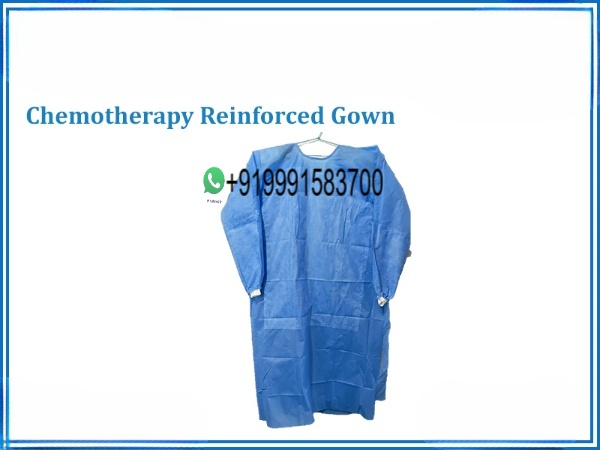 CHEMOTHERAPY REINFORCED GOWN