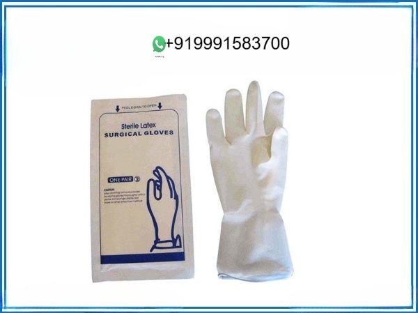 LATEX SURGICAL GLOVES STERILE POWDER FREE