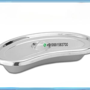 KIDNEY TRAY WITH COVER S/S 304 GRADE