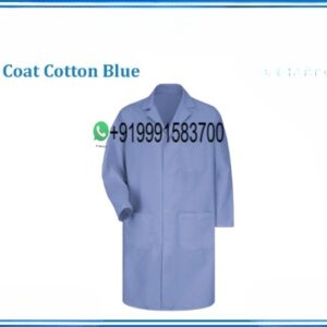 LAB COAT COTTON BLUE