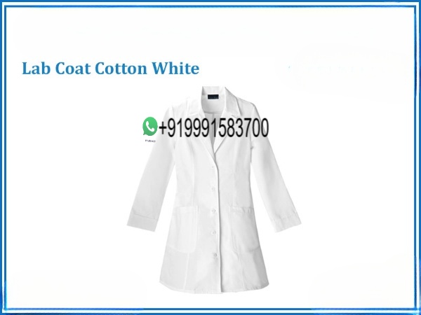LAB COAT COTTON WHITE
