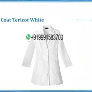 LAB COAT TERICOT WHITE