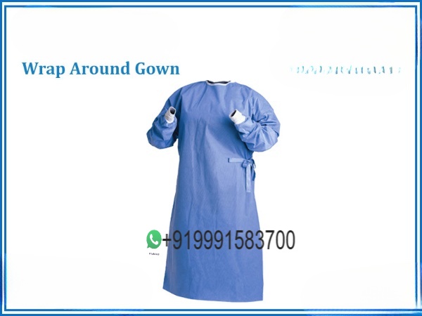 WRAP AROUND GOWN